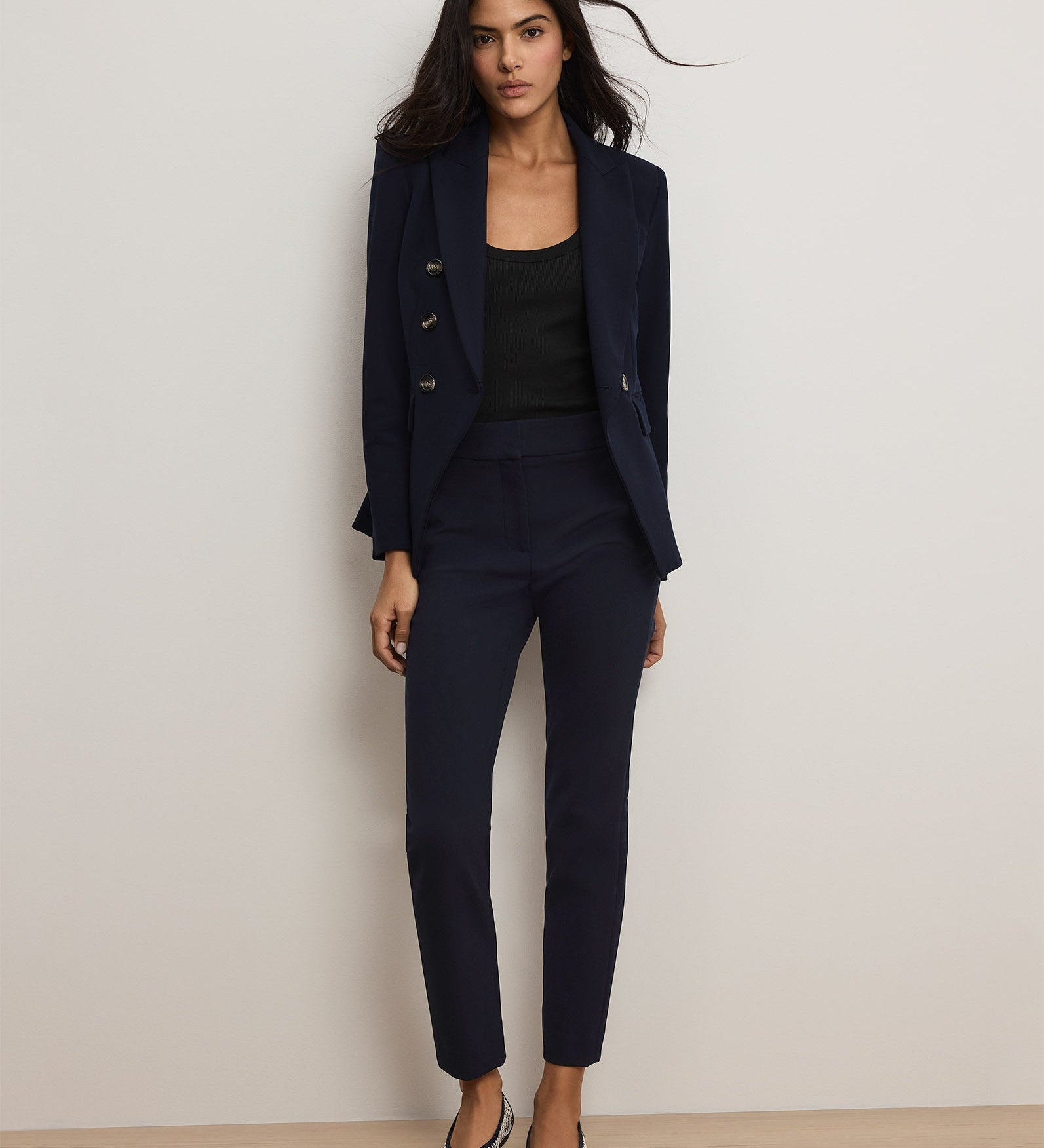 Veronica Beard - Renzo Clean Waistband Pant