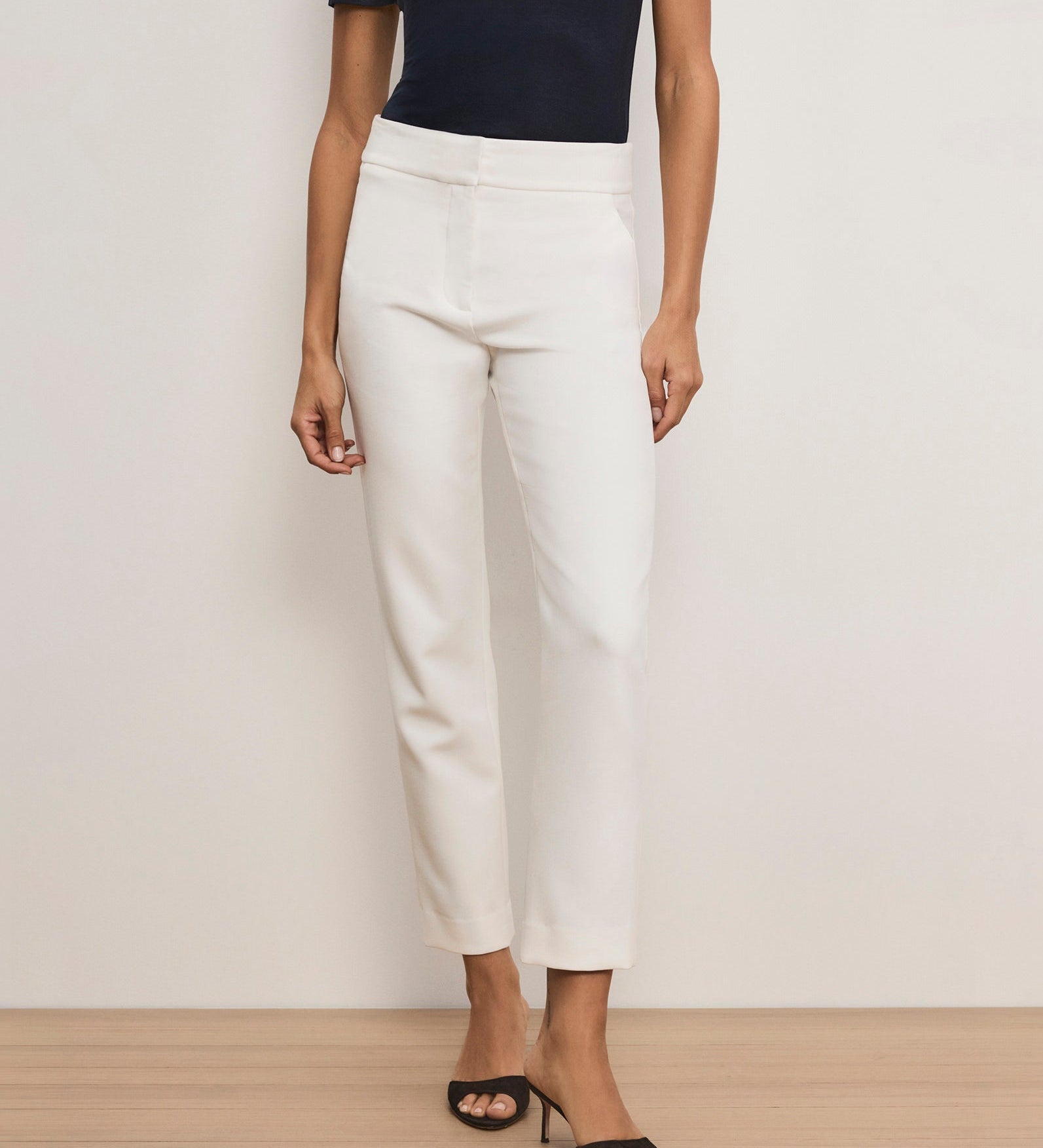 Veronica Beard - Renzo Clean Waistband Pant