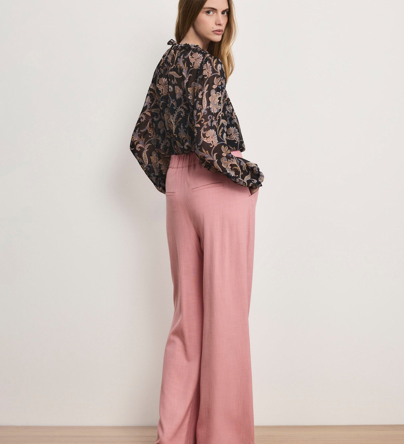 Veronica Beard - Marbeau Wide - Leg Pant