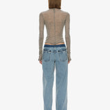 Christopher Esber - Lenny Cashmere Long Sleeve Knit Top