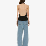 Christopher Esber - Tailored Slope Leather Halter Top