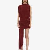 Christopher Esber - Aurelia Sculpted Spiral Cascade Mini Dress