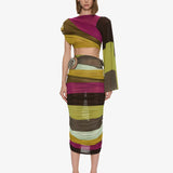 Christopher Esber - Aurelia Sculpted Spiral Gathered Skirt