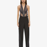 Christopher Esber - Rowan Sateen Cuffed Trouser