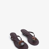 Christopher Esber - Aura Quartz Flip Flop Wedge