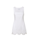 Veronica Beard - Shanice Lace - Trim Mini Dress