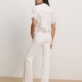 Veronica Beard - Aleck Lace Button - Down Shirt