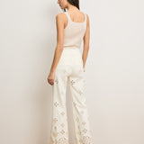 Veronica Beard - Komi Eyelet Pant