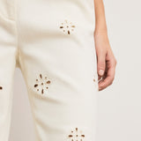 Veronica Beard - Komi Eyelet Pant