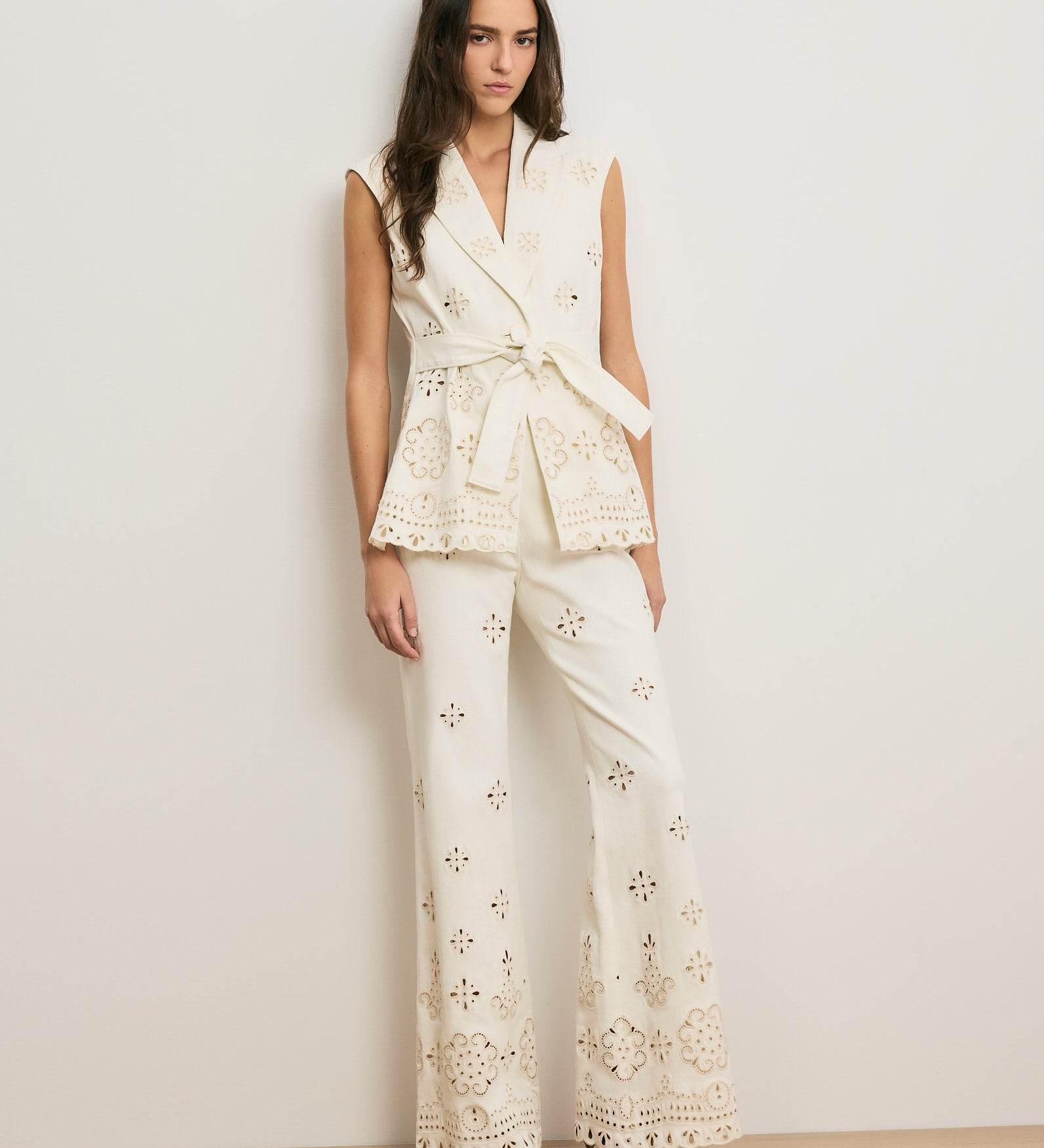 Veronica Beard - Townes Eyelet Vest