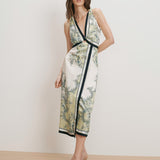 Veronica Beard - Kaliza Scarf - Print Midi Dress