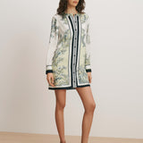 Veronica Beard - Carstowe Scarf - Print Mini Dress