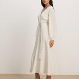 Veronica Beard - Seneca Bishop - Sleeve Midi Dress