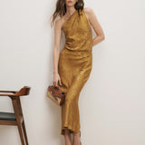 Veronica Beard - Grycen One - Shoulder Midi Dress