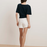 Veronica Beard - Rhennan Pointelle Knit Top