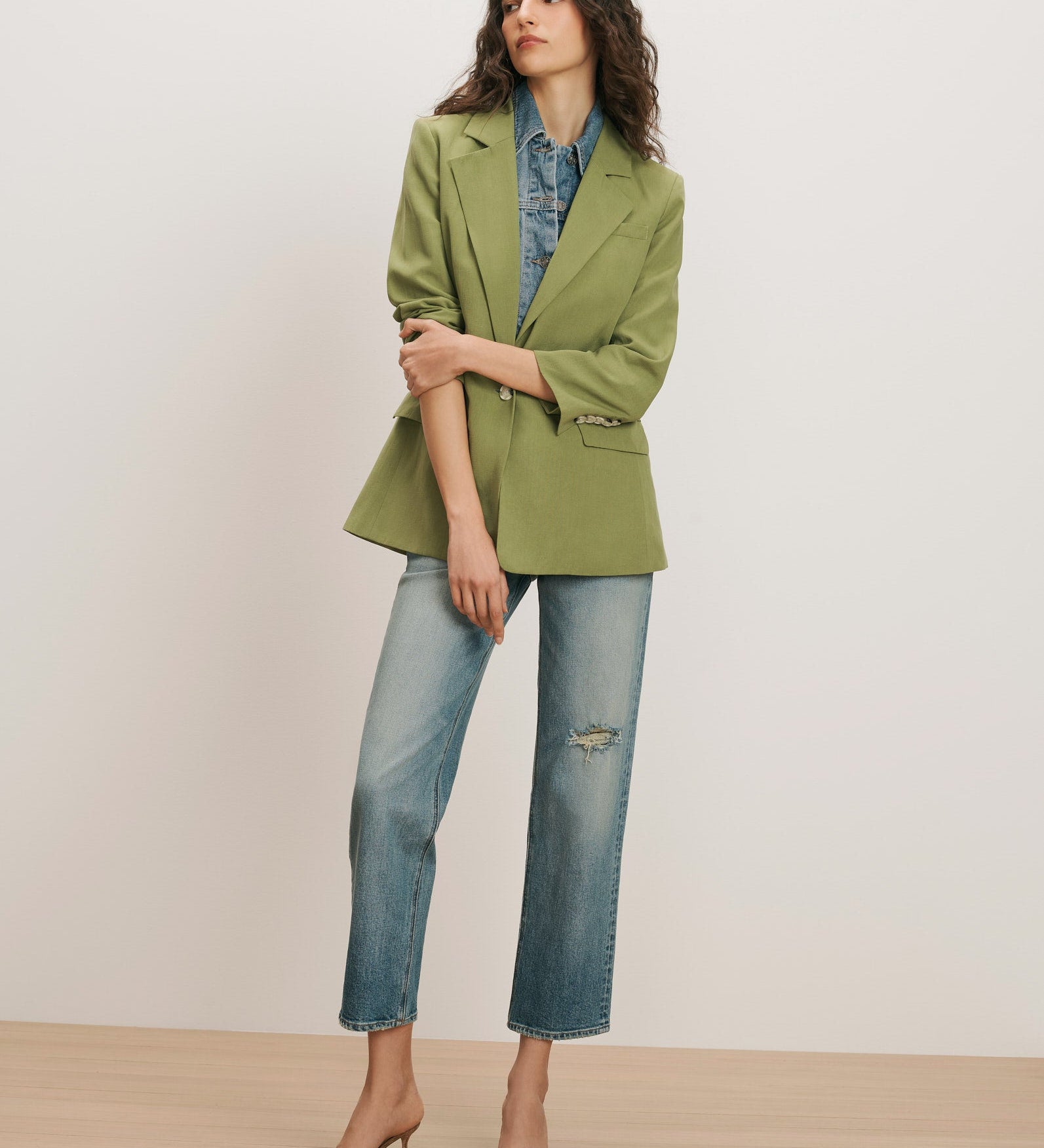 Veronica Beard - McGowan Linen Dickey Jacket