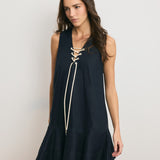 Veronica Beard - Treena Linen Mini Dress