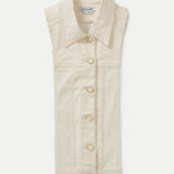 Veronica Beard - Slate Cotton Twill Dickey