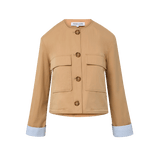 Veronica Beard - Gala Cropped Utility Jacket