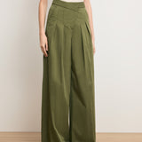 Veronica Beard - Heron Crossover Waistband Pant