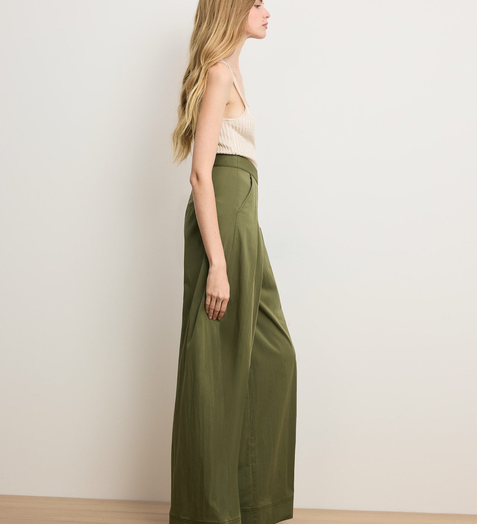 Veronica Beard - Heron Crossover Waistband Pant