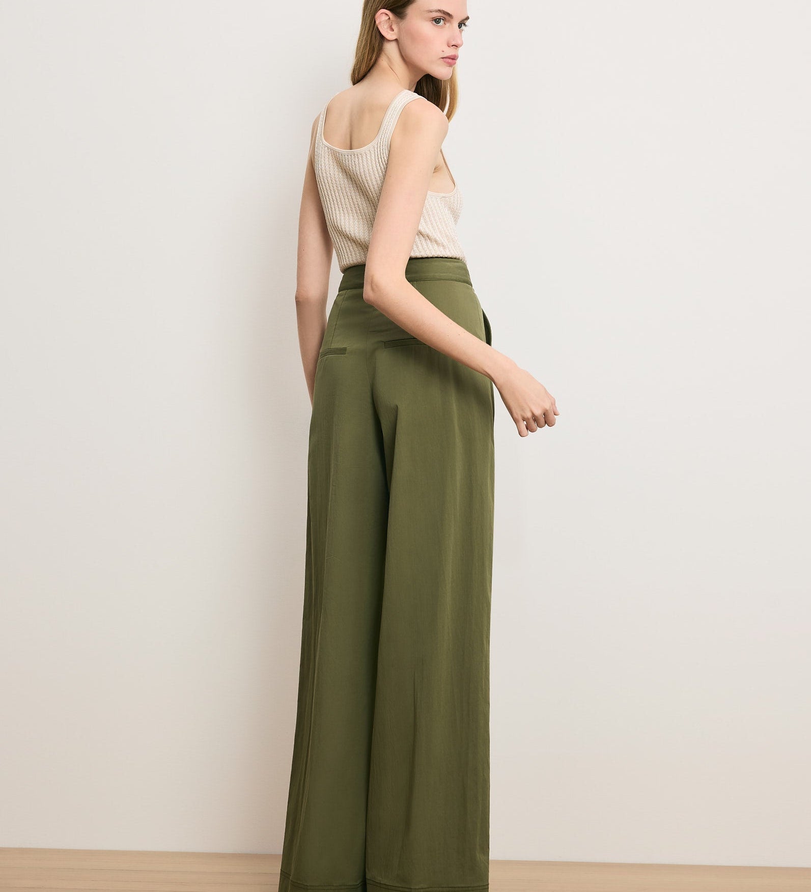 Veronica Beard - Heron Crossover Waistband Pant