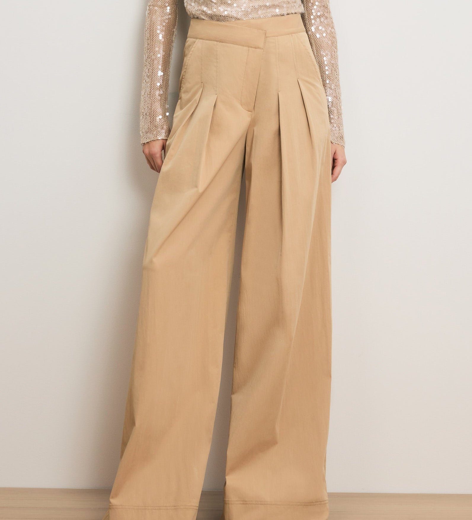 Veronica Beard - Heron Crossover Waistband Pant