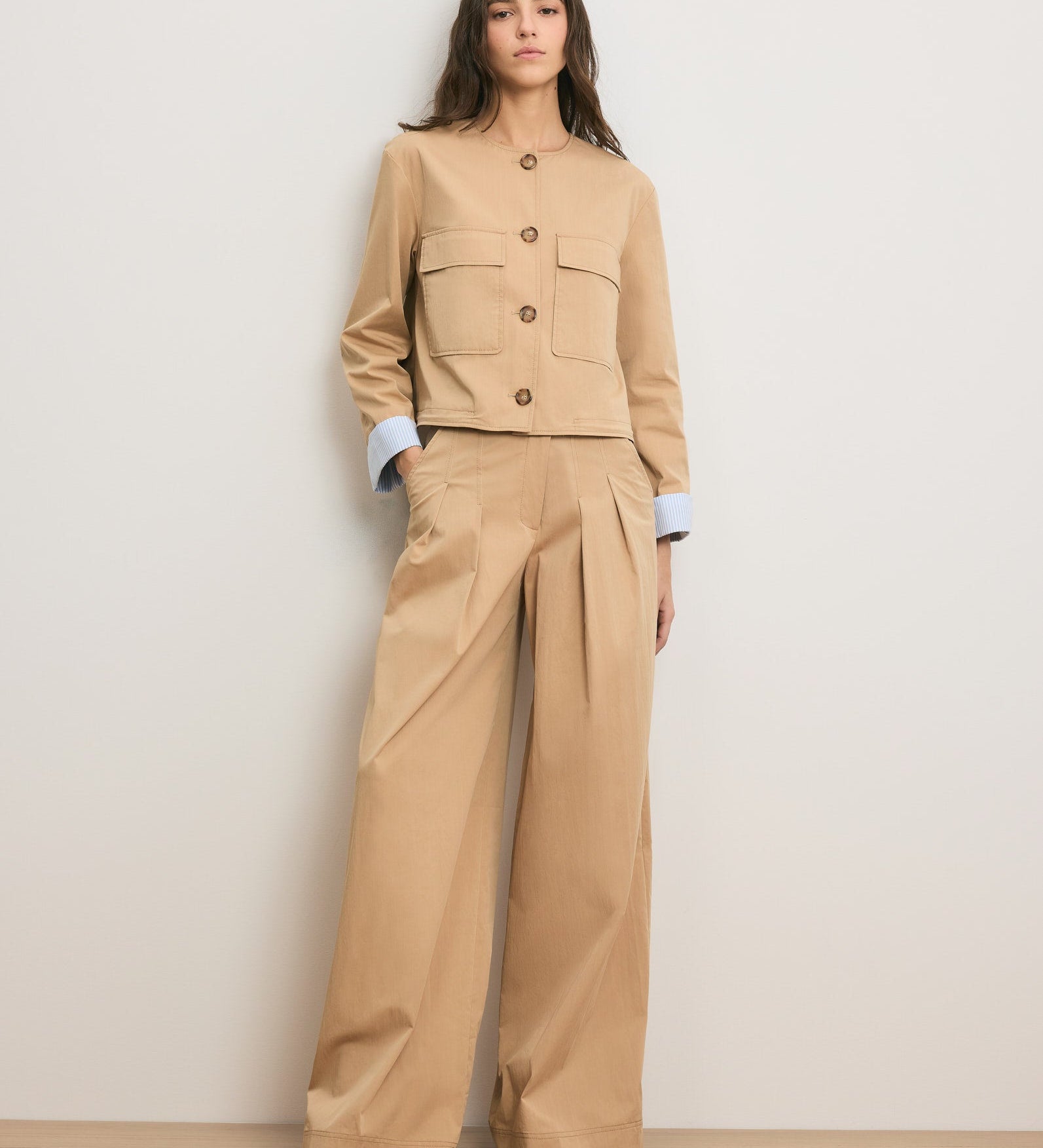 Veronica Beard - Heron Crossover Waistband Pant