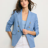 Veronica Beard - Miller Pinstripe Dickey Jacket