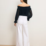 Veronica Beard - Callum Off - the - Shoulder Top