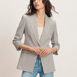 Veronica Beard - Clayton Gingham Dickey Jacket