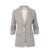 Veronica Beard - Clayton Gingham Dickey Jacket