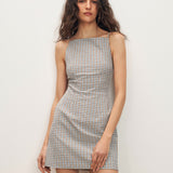 Veronica Beard - Chester Gingham Mini Dress
