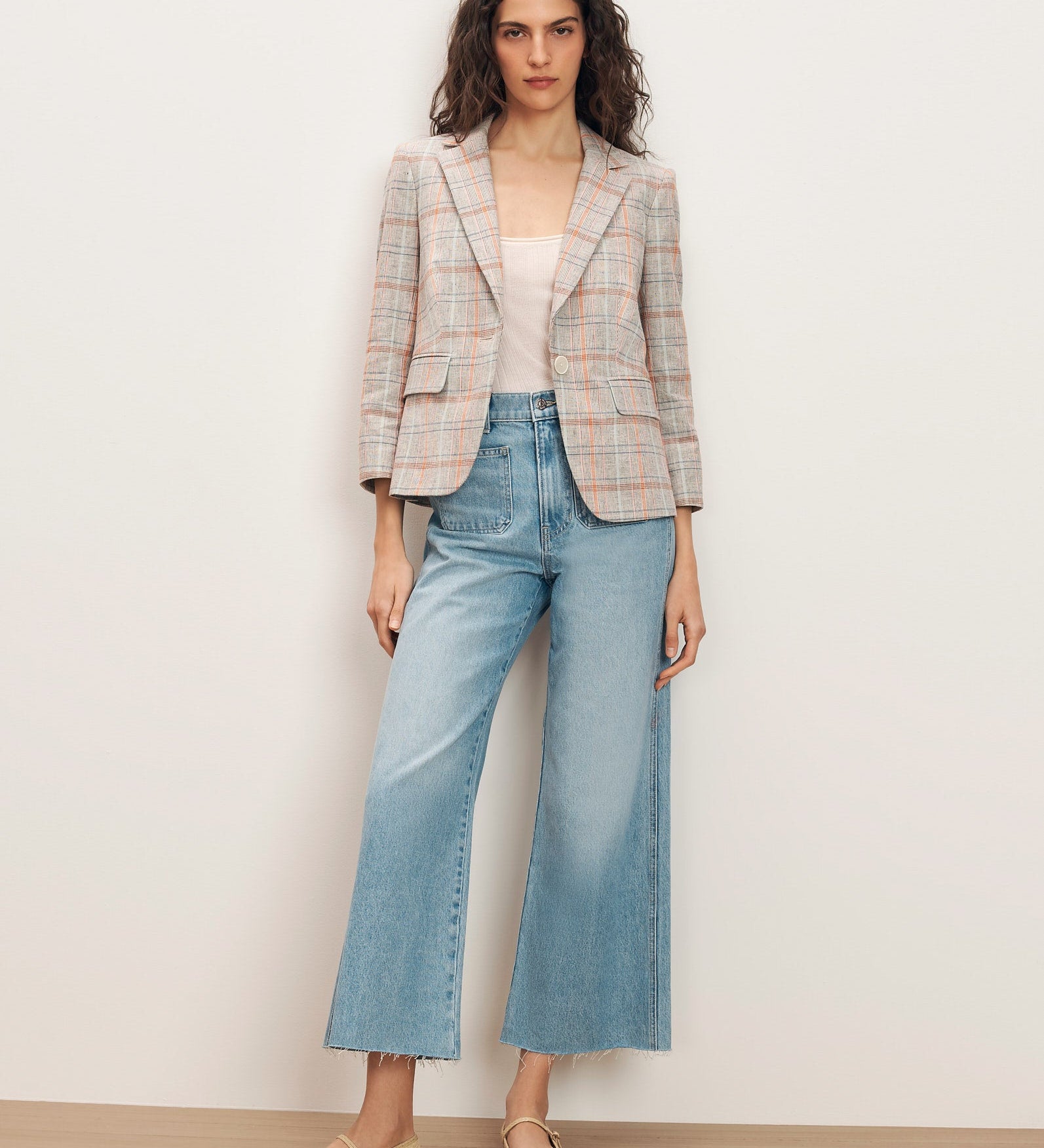 Veronica Beard - Schoolboy Plaid Dickey Jacket