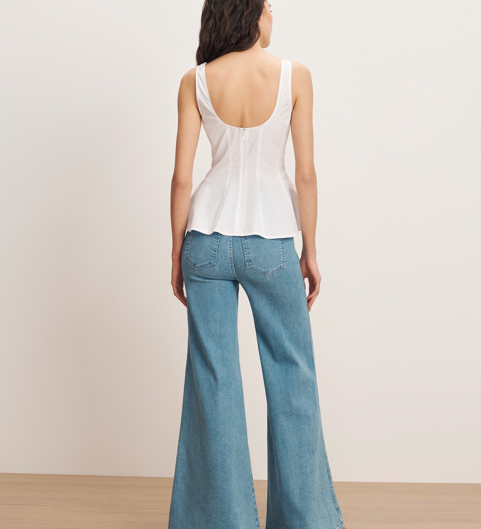 Veronica Beard - Charlie Peplum Tank Top