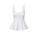 Veronica Beard - Charlie Peplum Tank Top