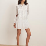Veronica Beard - Marguerite Eyelet Mini Dress
