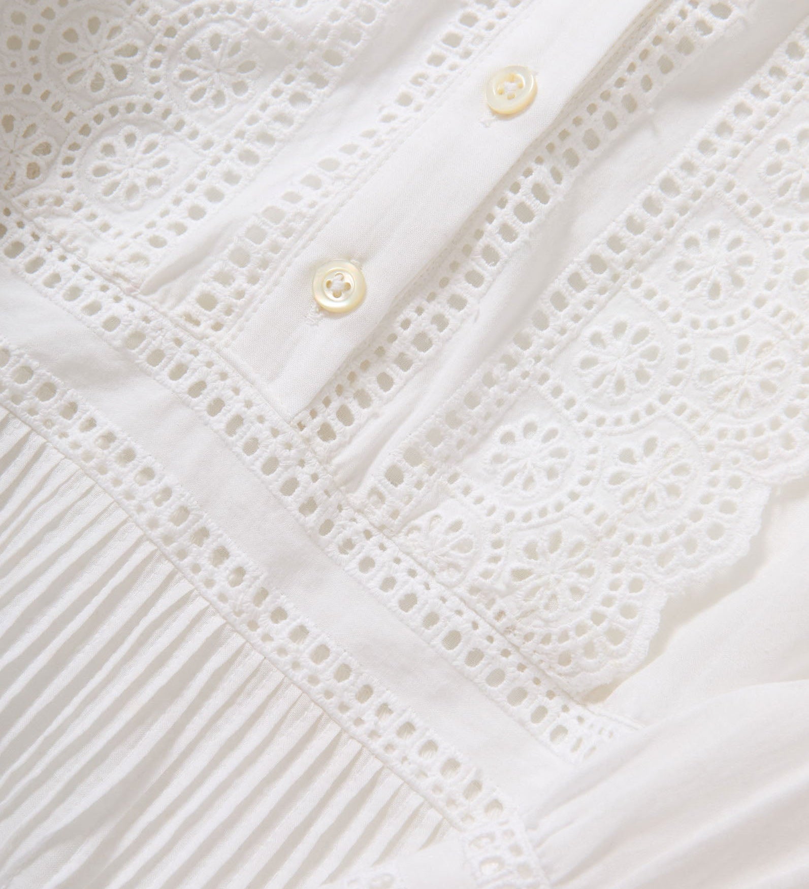 Veronica Beard - Marguerite Eyelet Mini Dress