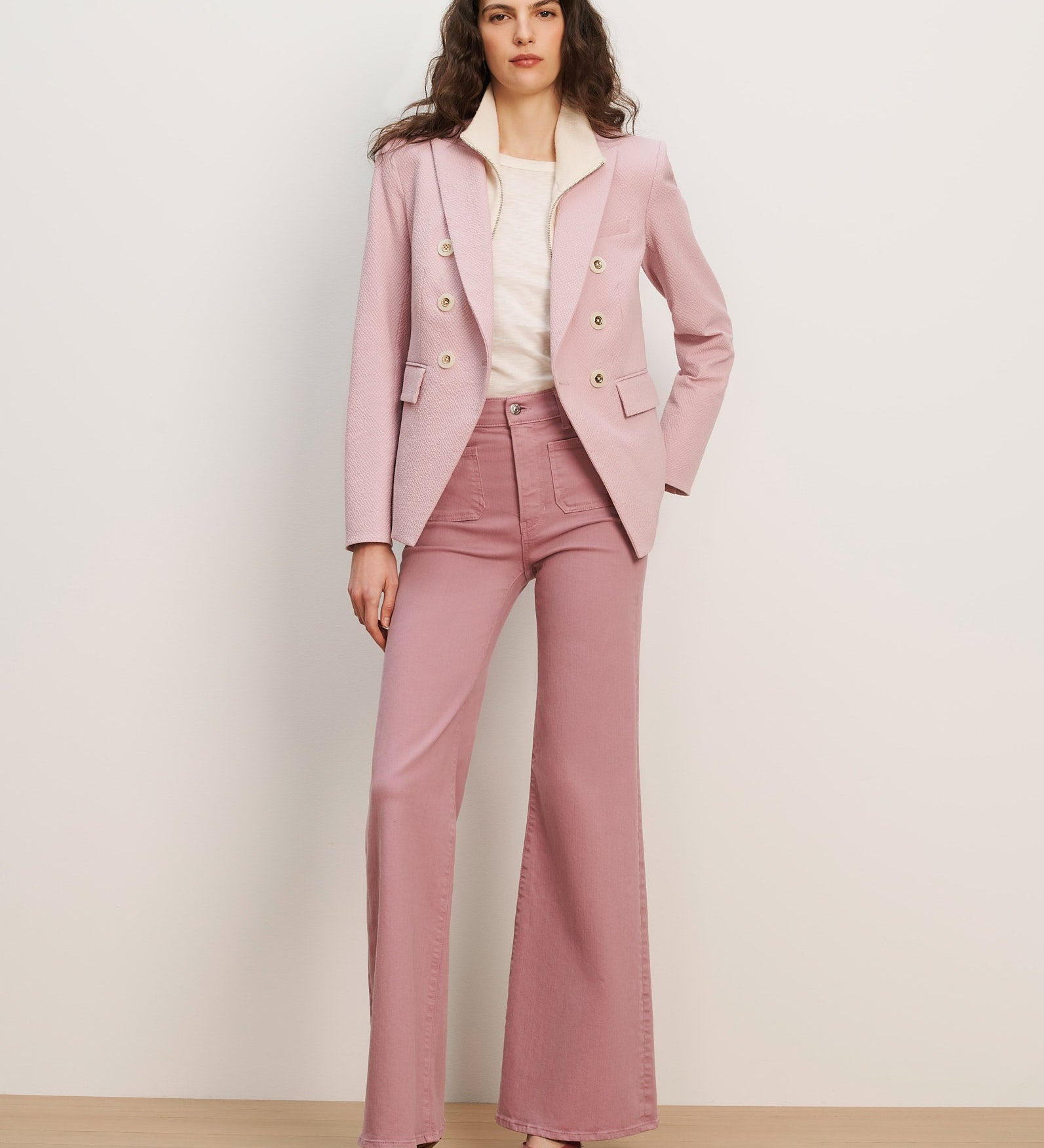 Veronica Beard - Miller Seersucker Dickey Jacket