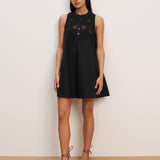 Veronica Beard - Haleem Eyelet Mini Dress
