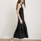 Veronica Beard - Fynnley Embroidered Midi Skirt