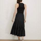 Veronica Beard - Fynnley Embroidered Midi Skirt