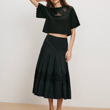 Veronica Beard - Errol Embroidered Top