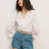 Veronica Beard - Suniva Embroidered Shirt