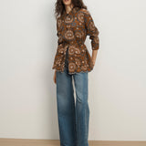 Veronica Beard - Kiki Linen Eyelet Jacket