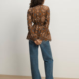Veronica Beard - Kiki Linen Eyelet Jacket