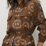 Veronica Beard - Kiki Linen Eyelet Jacket