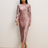 Veronica Beard - Gemma Silk - Blend Midi Dress