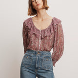 Veronica Beard - Hewitts Floral Blouse