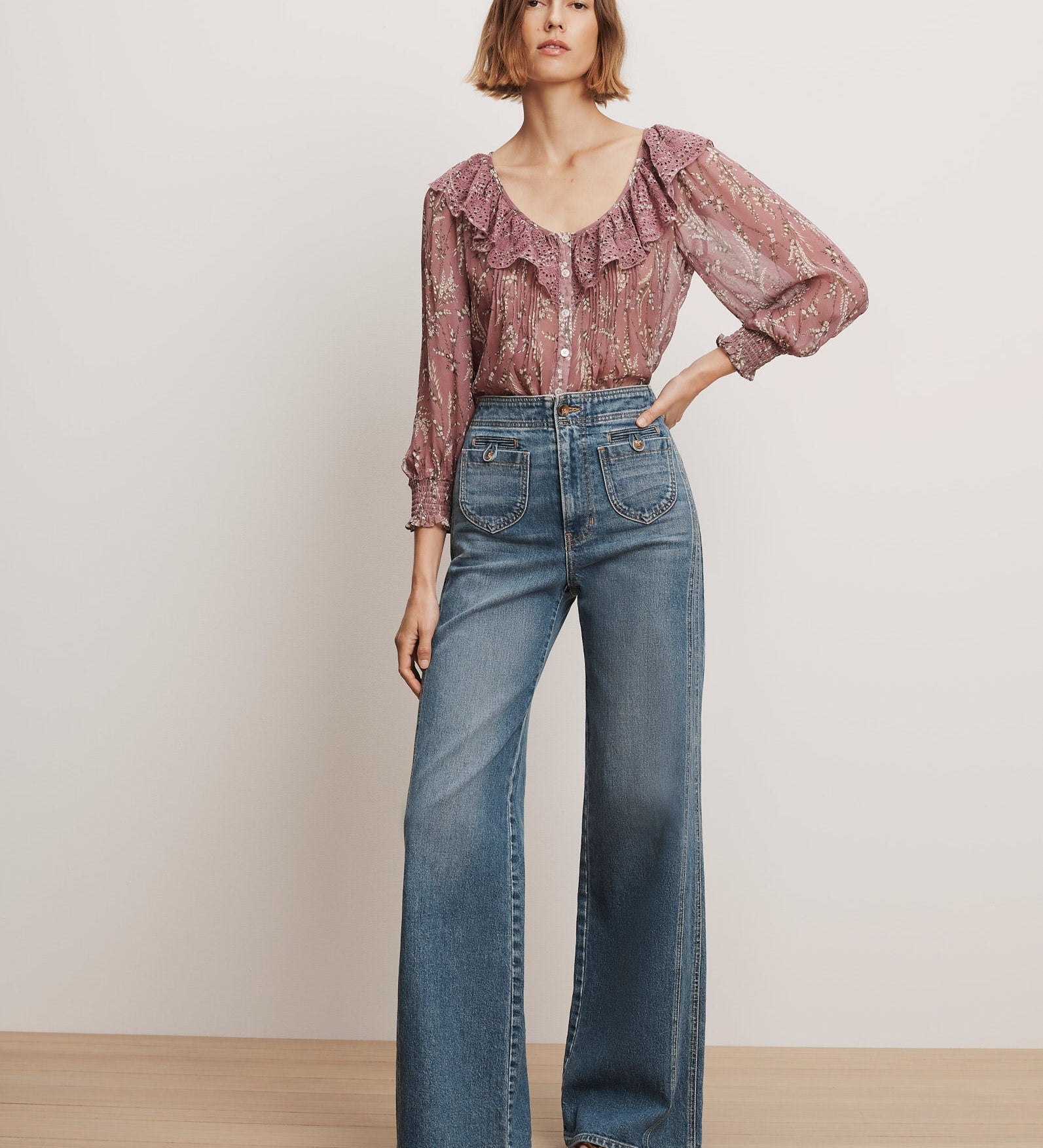 Veronica Beard - Hewitts Floral Blouse